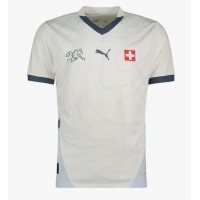 Camiseta Suiza Segunda Equipación Replica Eurocopa 2024 mangas cortas